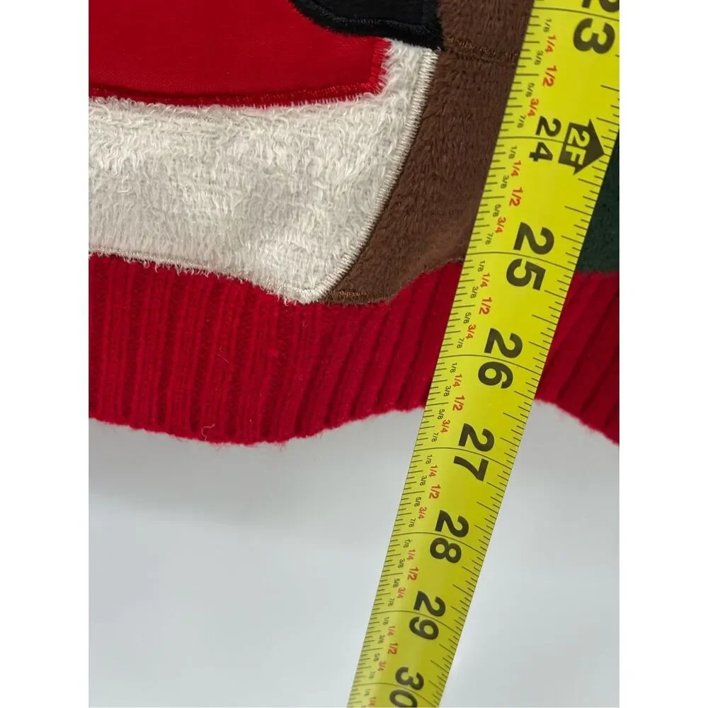 Blizzard Bay Sweater Ugly Christmas Brewdolph Men Small Green Camo Beer‎ Pouch